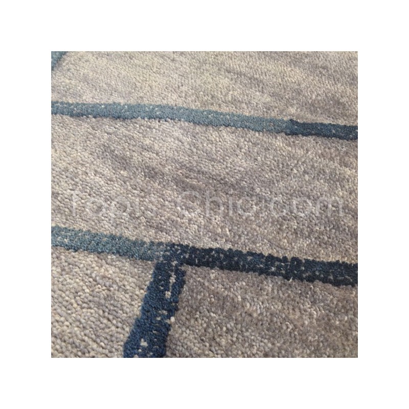 Tapis Design Marron Taupé Sensor par Arte Espina