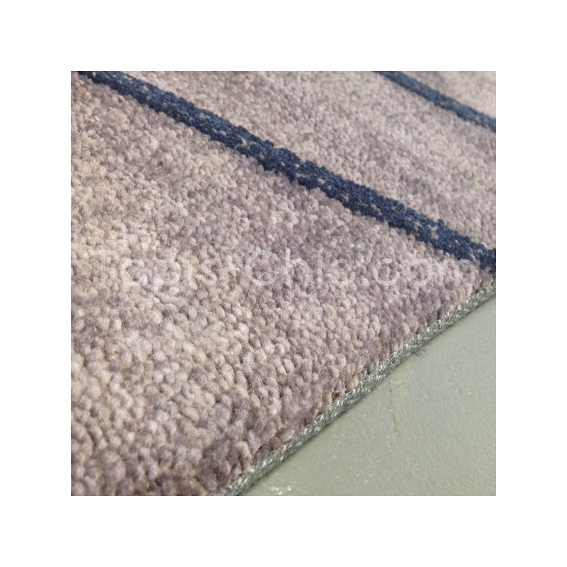 Tapis Design Marron Taupé Sensor par Arte Espina