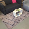 Tapis Design Marron Taupé Sensor par Arte Espina Tapis Design Marron Taupé Sensor par Arte Espina