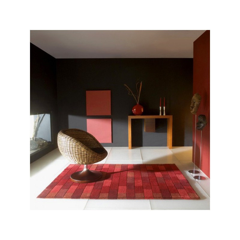 Tapis de Salon en Laine Bricks - CUT CUT