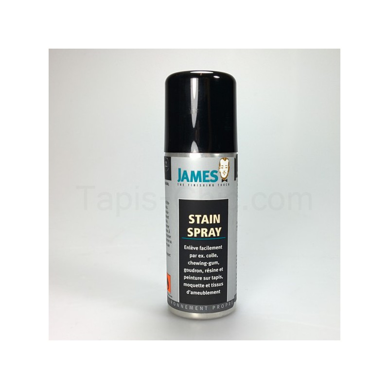 Spray détachant grand format pour tapis par James