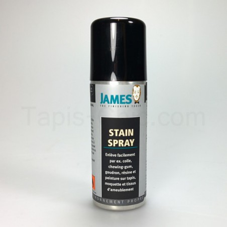 Spray détachant grand format pour tapis par James