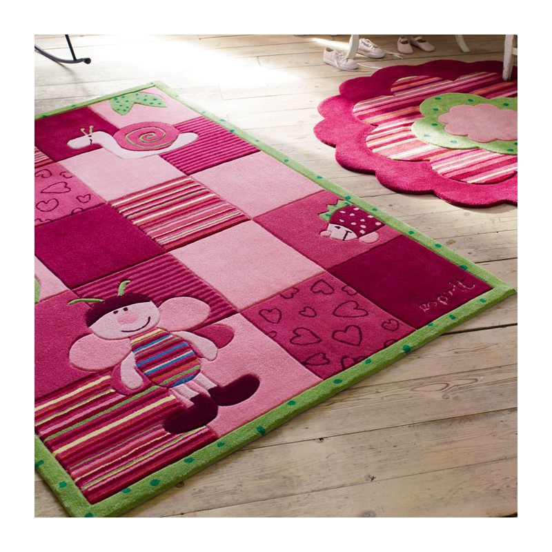 Tapis enfant Bee rose de Esprit Home