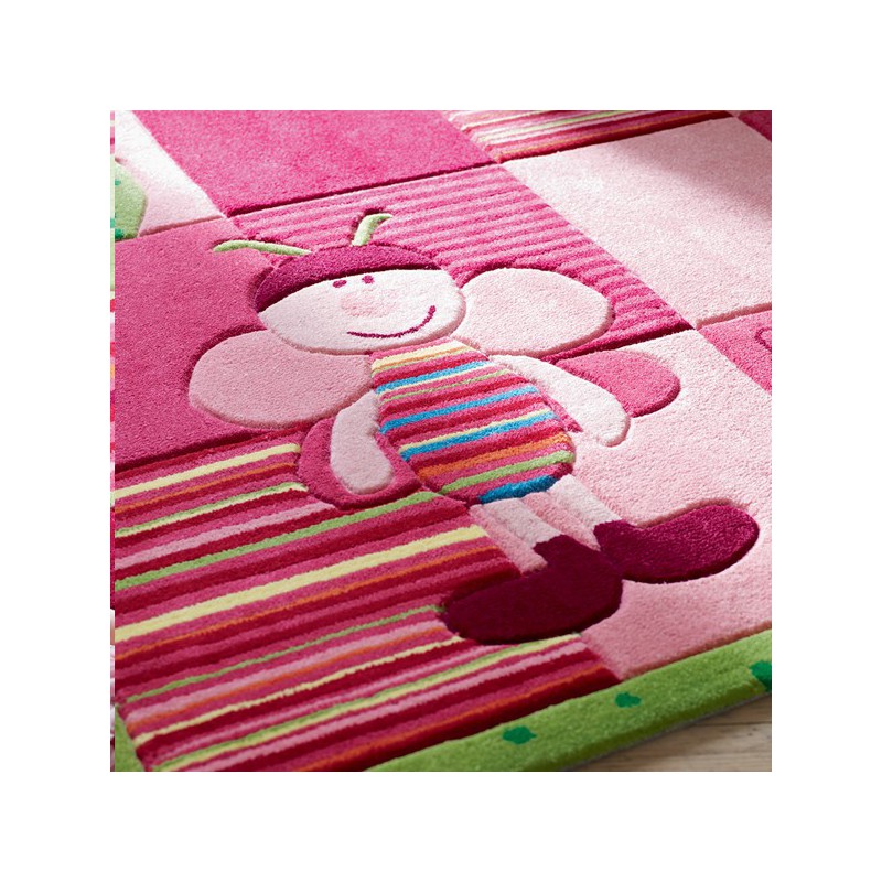 Tapis enfant Bee rose de Esprit Home