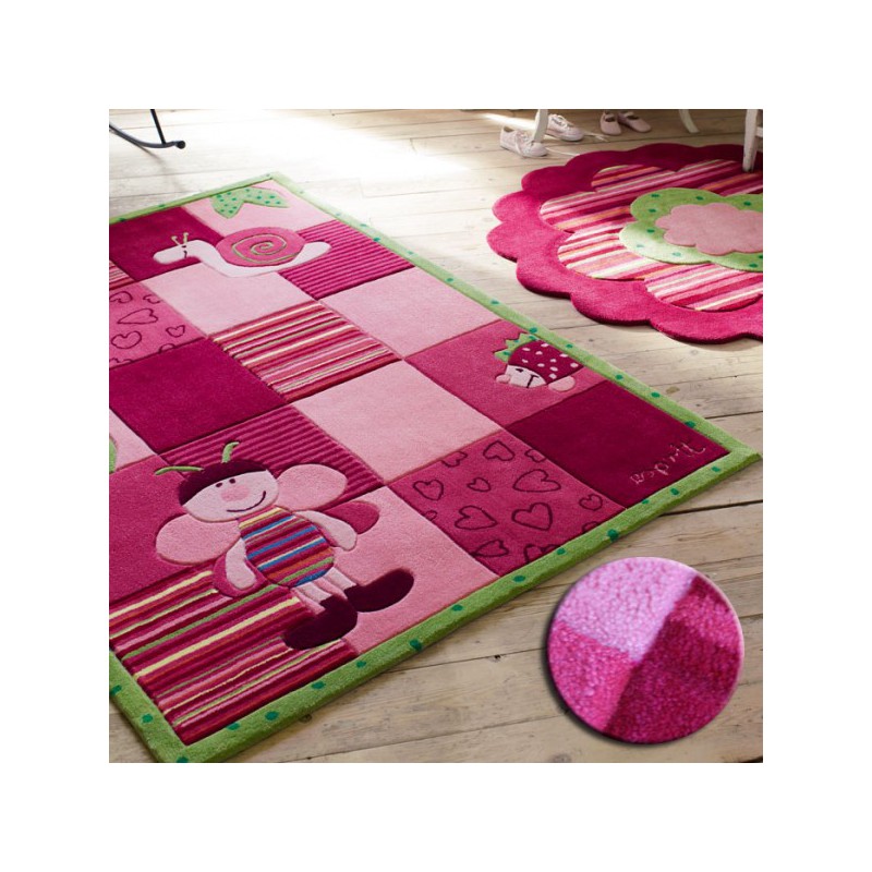 Tapis enfant Bee rose de Esprit Home