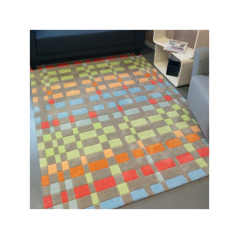 Tapis Multicolore Circus Circus par Arte Espina