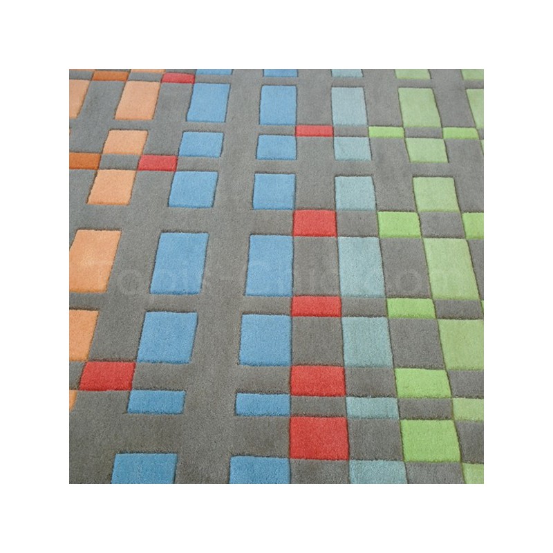 Tapis Multicolore Circus Circus par Arte Espina