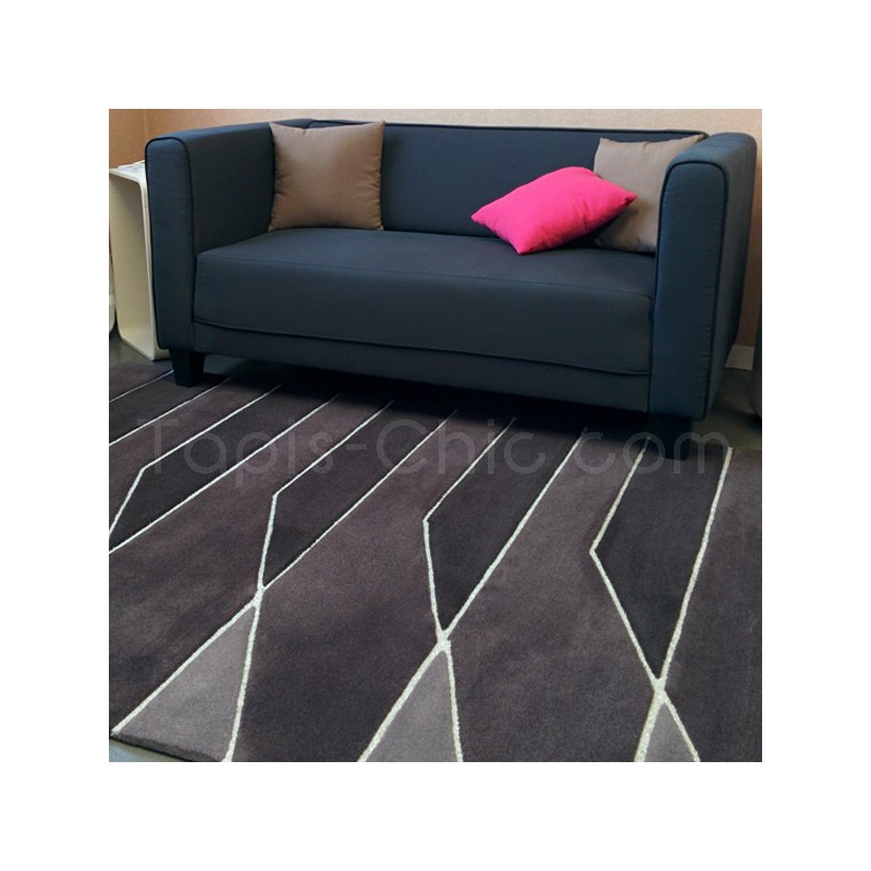 Tapis Contemporain Vegas Gris par Arte Espina