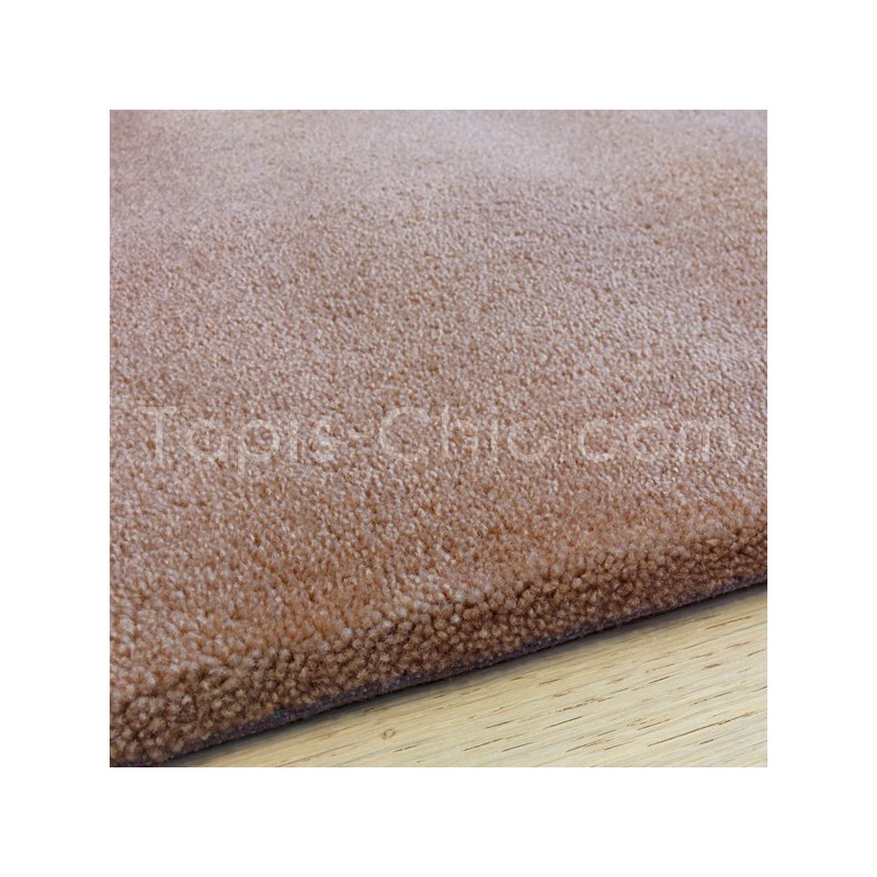 Tapis Uni Moderne Spirit Marron Café rectangulaire par Arte Espina