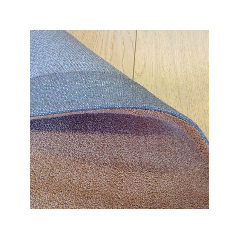 Tapis Uni Moderne Spirit Marron Café rectangulaire par Arte Espina