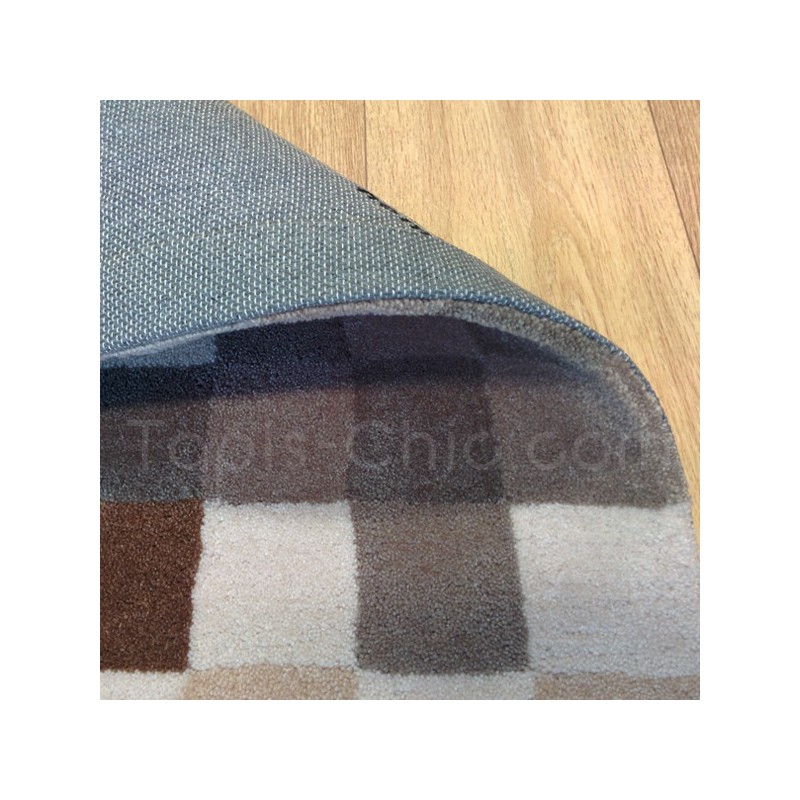 Tapis Pixel beige, gris et chocolat par Esprit Home