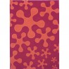 Tapis en laine prune et orange Splash par Ligne Pure 120 x 170 cm Tapis en laine prune et orange Splash par Ligne Pure 120 x 170 cm