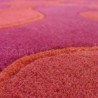 Tapis en laine prune et orange Splash par Ligne Pure 120 x 170 cm Tapis en laine prune et orange Splash par Ligne Pure 120 x 170 cm