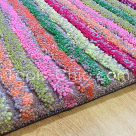 Tapis Samba Stripes Multicolore par Esprit Home Tapis Samba Stripes Multicolore par Esprit Home
