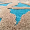Tapis Rond Turquoise Oriental Lounge par Esprit Home Tapis Rond Turquoise Oriental Lounge par Esprit Home