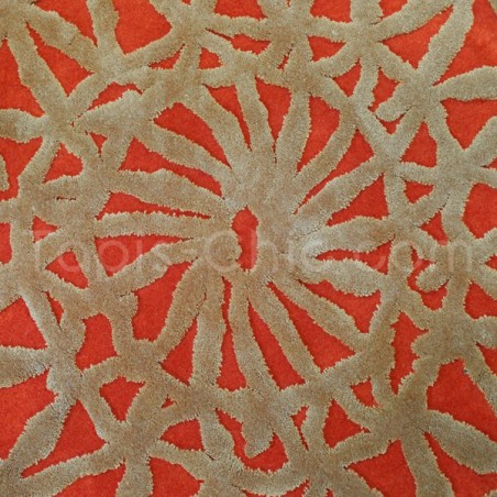 Tapis Rond Rouge Oriental Lounge par Esprit Home Tapis Rond Rouge Oriental Lounge par Esprit Home
