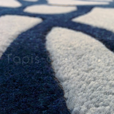 Tapis Design Chic Baroco Bleu par Joseph Lebon Tapis Design Chic Baroco Bleu par Joseph Lebon
