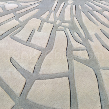 Tapis rond Wood Gris par Esprit Home Tapis rond Wood Gris par Esprit Home
