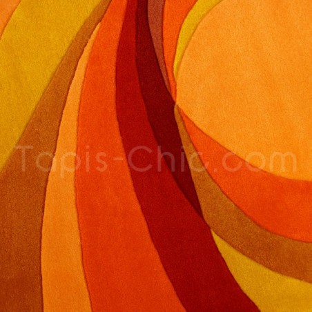 Tapis Design Set Highlights orange par Arte Espina Tapis Design Set Highlights orange par Arte Espina