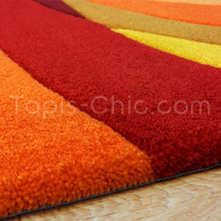 Tapis Design Set Highlights orange par Arte Espina Tapis Design Set Highlights orange par Arte Espina