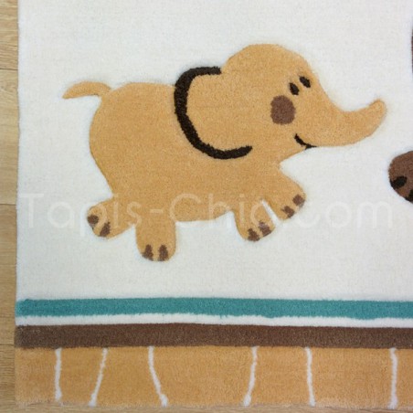 Tapis Enfant Lucky zoo Beige par Esprit Home Tapis Enfant Lucky zoo Beige par Esprit Home