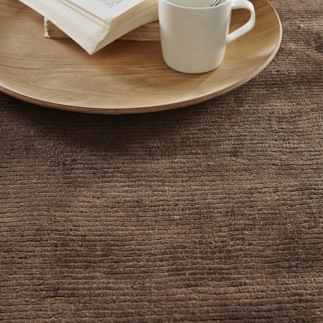 Tapis en Viscose Home Spirit Harold Chocolat marron Tapis en Viscose Home Spirit Harold Chocolat marron
