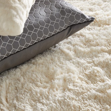 Tapis de Salon Shaggy Vision Ecru par Home Spirit Tapis de Salon Shaggy Vision Ecru par Home Spirit