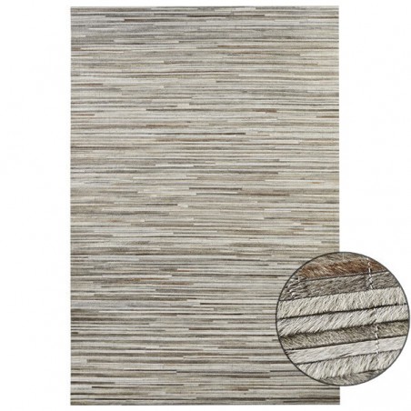 Tapis de Salon en Cuir Sand par Home Spirit Tapis de Salon en Cuir Sand par Home Spirit