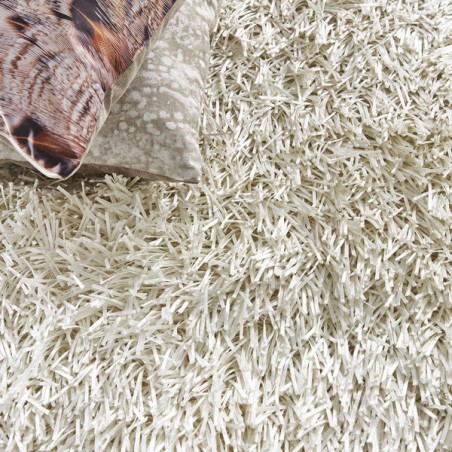 Tapis à Longues Mèches Xeres Blanc par Home Spirit Tapis à Longues Mèches Xeres Blanc par Home Spirit
