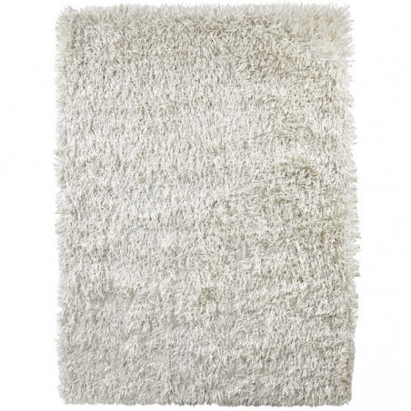 Tapis à Longues Mèches Xeres Blanc par Home Spirit Tapis à Longues Mèches Xeres Blanc par Home Spirit