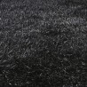 Tapis Design Shaggy Noir Xeres par Home Spirit