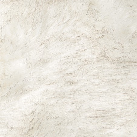 Coussin Feel écru en fausse fourrure par Ligne Pure Coussin Feel écru en fausse fourrure par Ligne Pure