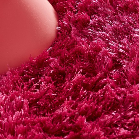 Tapis Shaggy Uni Zelie Fuchsia par Home Spirit Tapis Shaggy Uni Zelie Fuchsia par Home Spirit