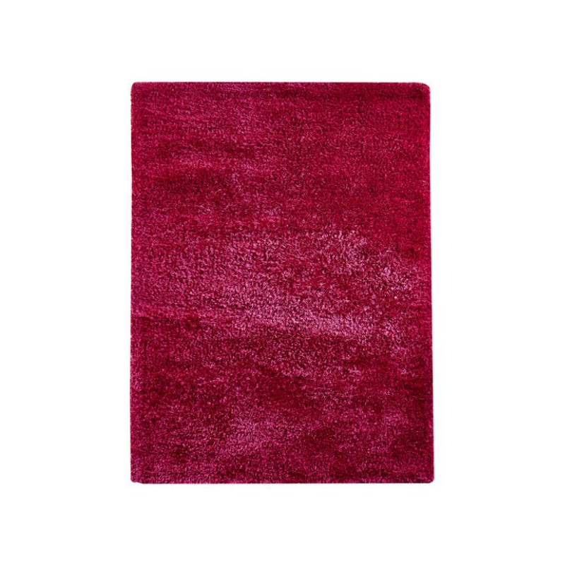 Tapis Shaggy Uni Zelie Fuchsia par Home Spirit