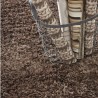 Tapis Shaggy Uni Zelie Taupe par Home Spirit Tapis Shaggy Uni Zelie Taupe par Home Spirit