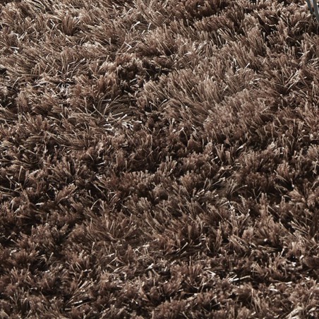 Tapis Shaggy Uni Zelie Taupe par Home Spirit Tapis Shaggy Uni Zelie Taupe par Home Spirit