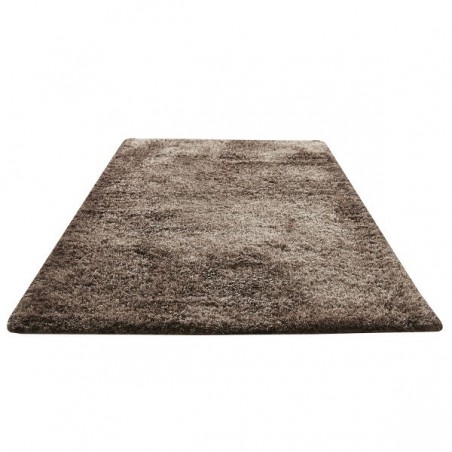Tapis Shaggy Uni Zelie Taupe par Home Spirit Tapis Shaggy Uni Zelie Taupe par Home Spirit