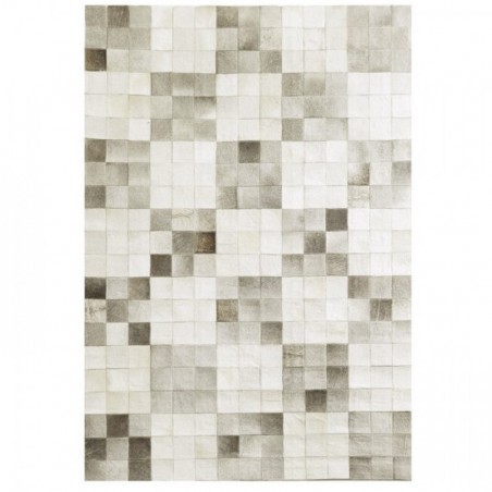 Tapis Patchwork de Peau Véritable Harris Gris par Home Spirit Tapis Patchwork de Peau Véritable Harris Gris par Home Spirit