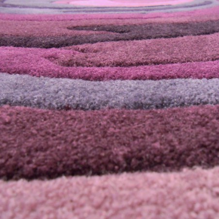 Tapis design Action Painting Violet par Arte Espina Tapis design Action Painting Violet par Arte Espina