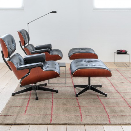 Tapis Design Reflect Taupe et Rouge par Ligne Pure Tapis Design Reflect Taupe et Rouge par Ligne Pure