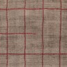 Tapis Design Reflect Taupe et Rouge par Ligne Pure Tapis Design Reflect Taupe et Rouge par Ligne Pure