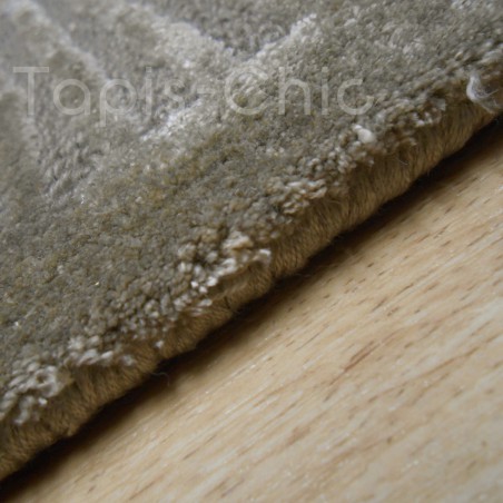 Tapis Uni Taupe Reflect par Ligne Pure Tapis Uni Taupe Reflect par Ligne Pure