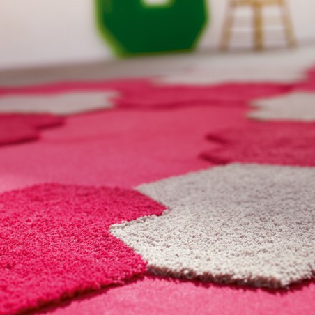 Valise de 8 dalles de tapis longues mèches - Shaggy Esprit Home à assembler Valise de 8 dalles de tapis longues mèches - Shaggy Esprit Home à assembler