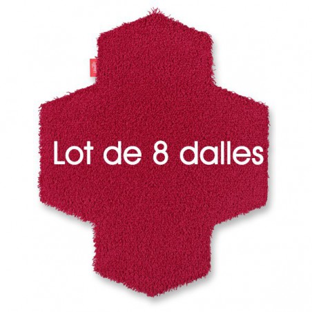 PROMO valise de 8 dalles de tapis longues mèches Framboise 139T - Esprit Home Vorwerk à assembler PROMO valise de 8 dalles de tapis longues mèches Framboise 139T - Esprit Home Vorwerk à assembler