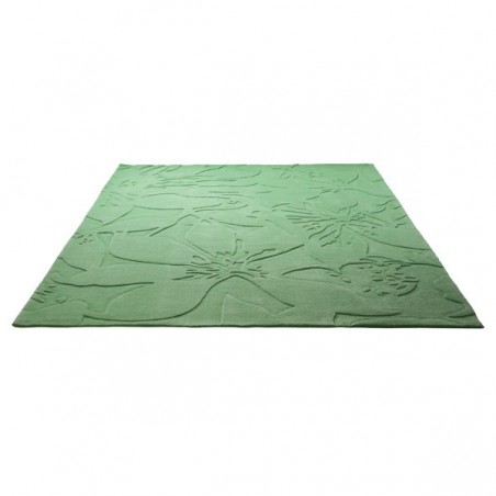 Tapis Contemporain Vert Lily par Esprit Home Tapis Contemporain Vert Lily par Esprit Home