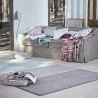 Tapis Esprit Home en acrylique bleu, taupe et sable Tapis Esprit Home en acrylique bleu, taupe et sable