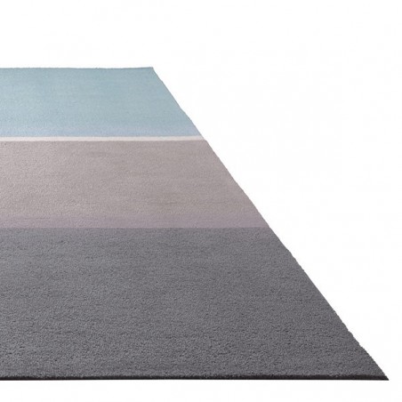 Tapis Esprit Home en acrylique bleu, taupe et sable Tapis Esprit Home en acrylique bleu, taupe et sable