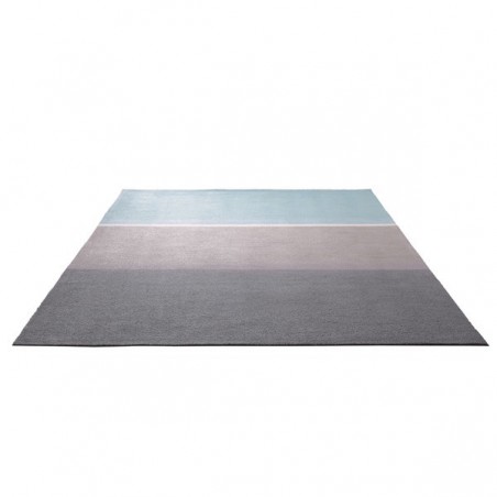 Tapis Esprit Home en acrylique bleu, taupe et sable Tapis Esprit Home en acrylique bleu, taupe et sable