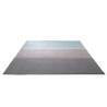 Tapis Esprit Home en acrylique bleu, taupe et sable Tapis Esprit Home en acrylique bleu, taupe et sable