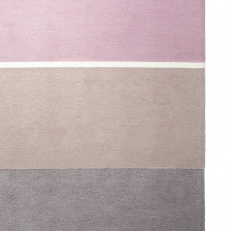 Tapis Esprit Home en acrylique rose, taupe et sable Tapis Esprit Home en acrylique rose, taupe et sable